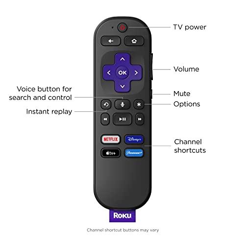 Roku Voice Remote - Black