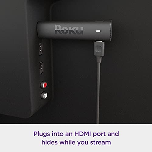 Roku Streaming Stick 4K Streaming Device with Voice Remote and Long-Range Wi-Fi