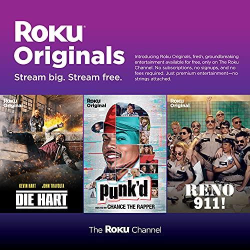 Roku Streaming Stick 4K Streaming Device with Voice Remote and Long-Range Wi-Fi