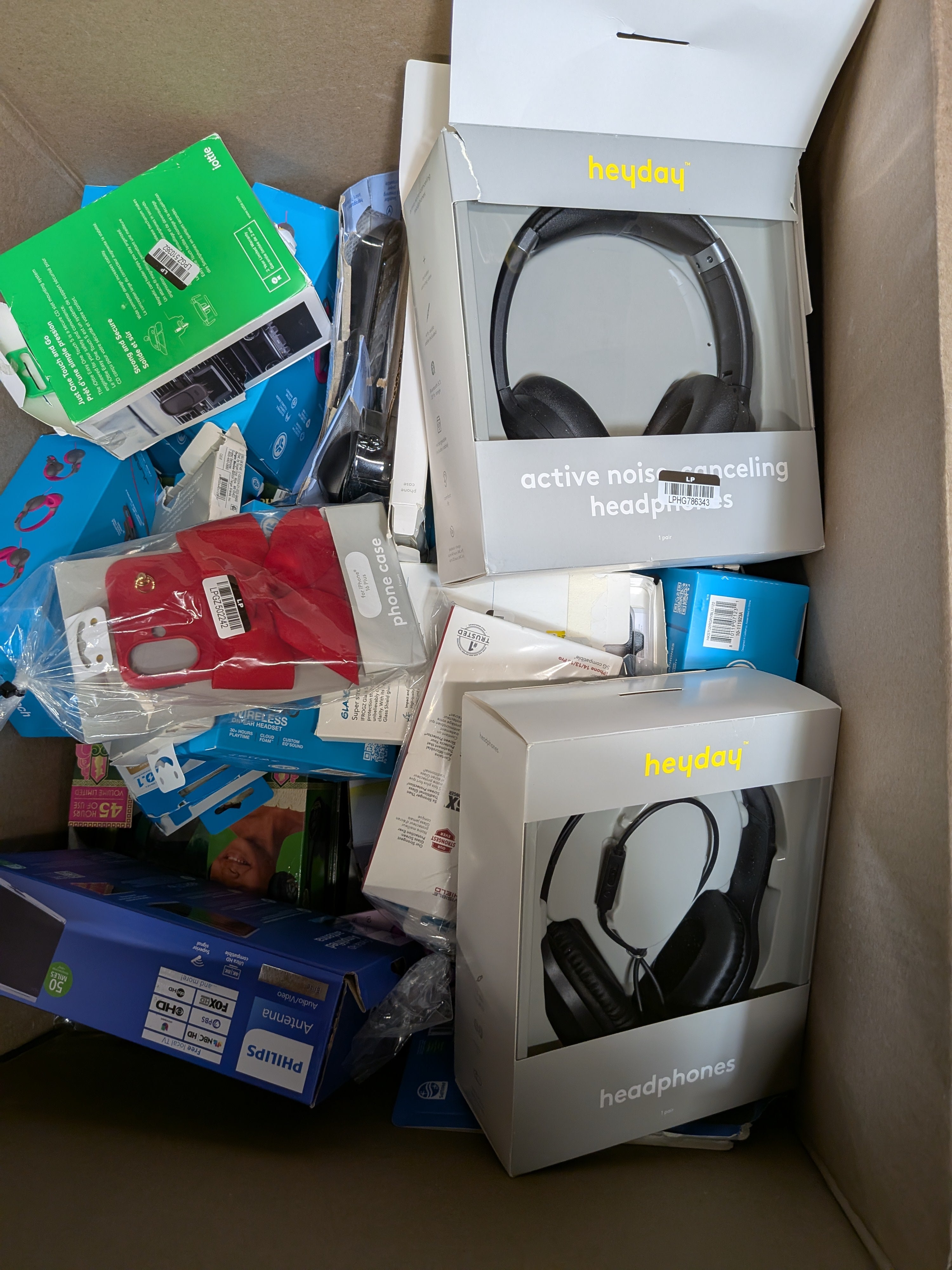 Wholesale Box (electronics & accessories) 100pc minimum E2
