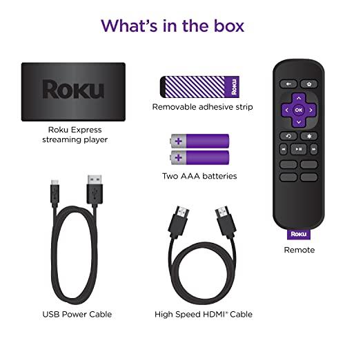 Express Streaming Media Player with Remote - Black