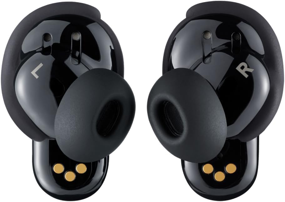 Bose - QuietComfort Ultra True Wireless Noise Cancelling In-Ear Earbuds - Black  Open box