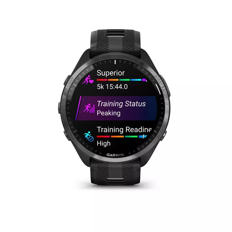 Garmin Forerunner 965 with Silicone Band -open box-