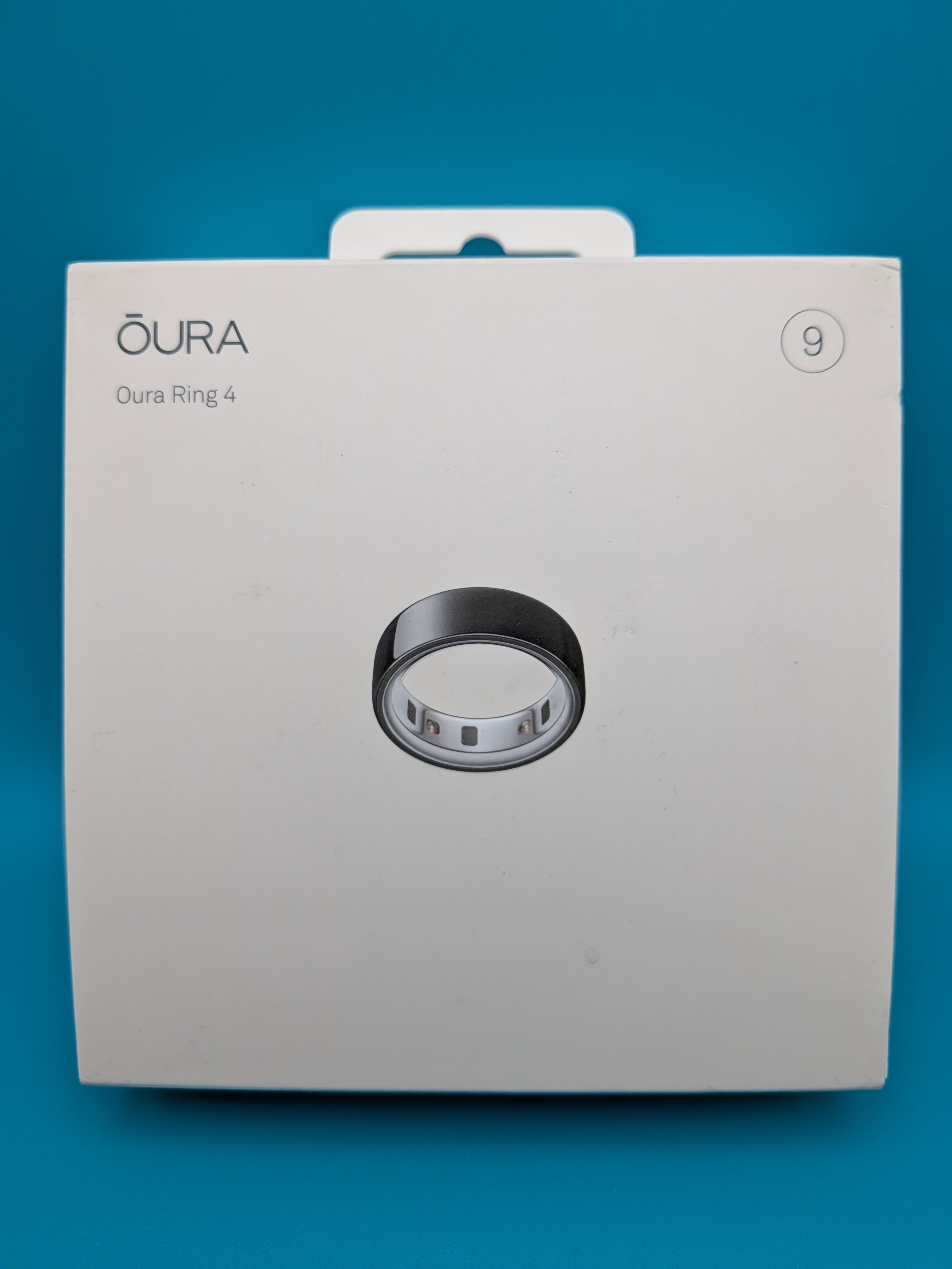 Oura Ring 4 Black Size 9
