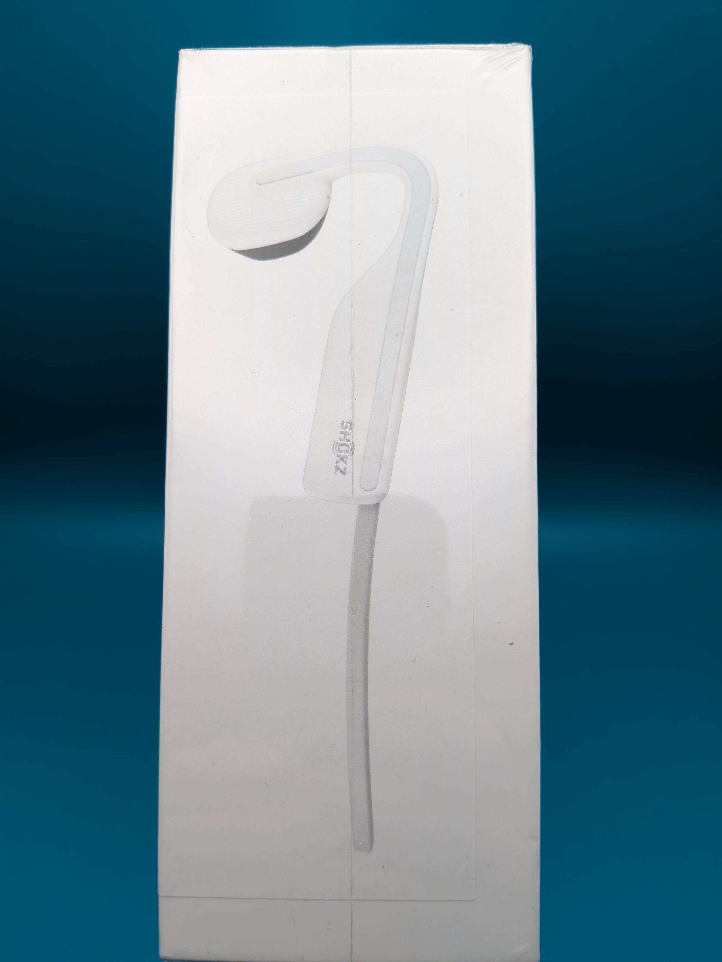 Shokz - OpenMove Bone Conduction Open Ear Lifestyle/Sport Headphones - White