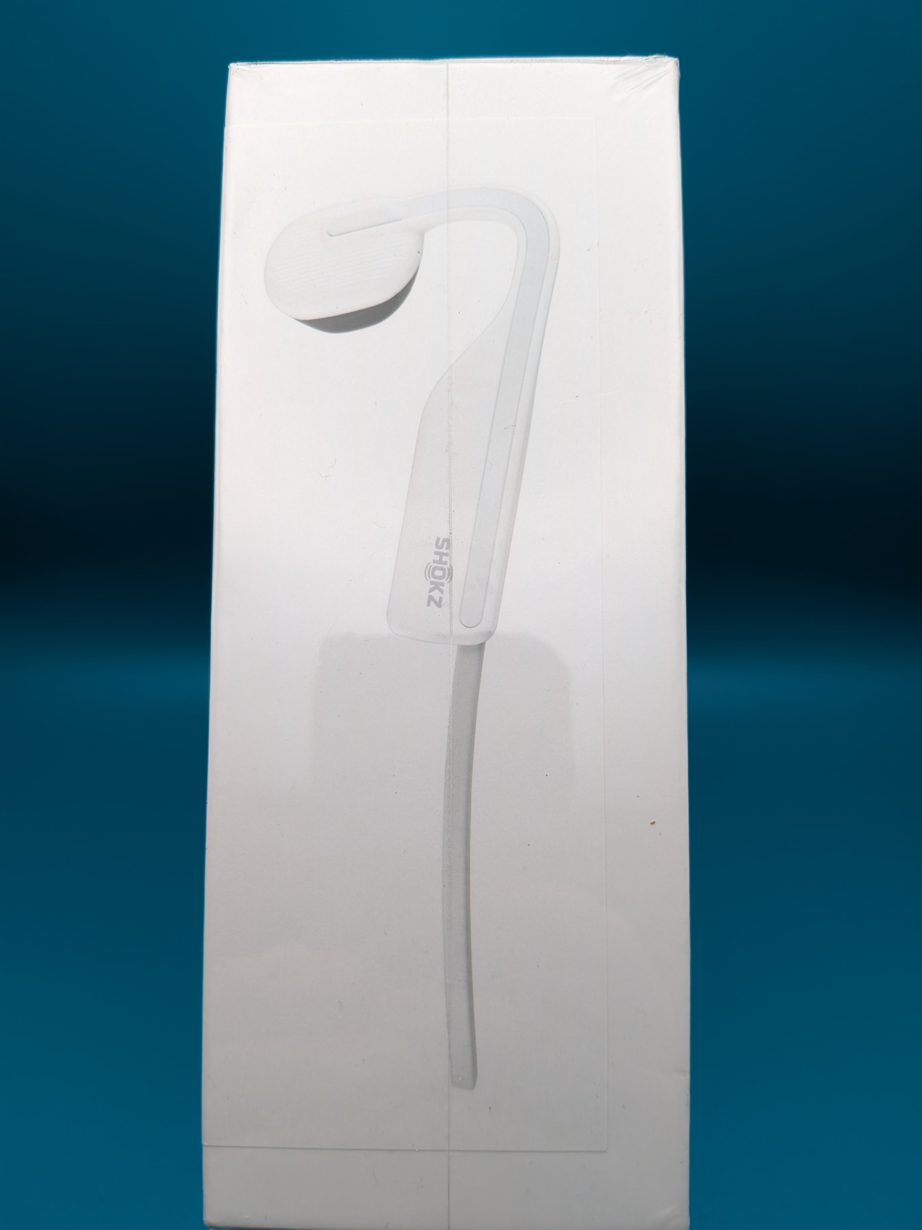 Shokz - OpenMove Bone Conduction Open Ear Lifestyle/Sport Headphones - White